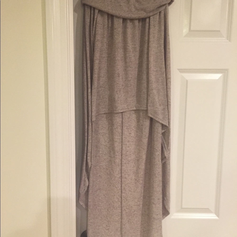 Heather High-Low Skirt